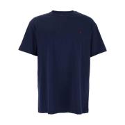 Blauw Crewneck T-shirt met Pony Detail Polo Ralph Lauren , Blue , Here...