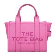 Roze Leren Tote Tas met Rits Marc Jacobs , Pink , Dames