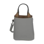 Leren Mini Tas Tod's , Gray , Dames