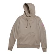 Beige Hoody Sweaters voor Mannen Canada Goose , Beige , Heren