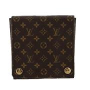 Pre-owned Canvas wallets Louis Vuitton Vintage , Brown , Dames