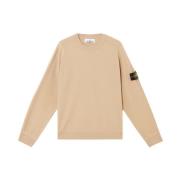 Witte Sweaters voor Mannen Stone Island , Beige , Heren