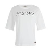 Spray T-shirt voor mannen Moscow , White , Dames