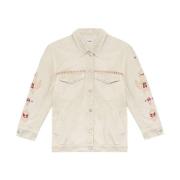 Witte Knoopjas met Zakken Isabel Marant Étoile , White , Dames