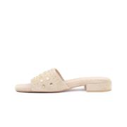 Selina Pantoffels Babouche , Beige , Dames