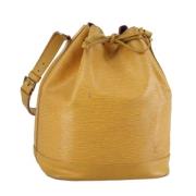 Pre-owned Leather louis-vuitton-bags Louis Vuitton Vintage , Yellow , ...