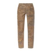 Jeans 1992 D-Jiann-Fsg Diesel , Beige , Dames