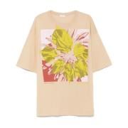 Witte Crew Neck T-shirts en Polos Dries Van Noten , White , Heren