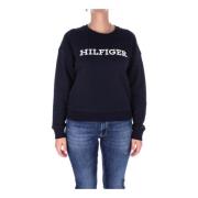 Blauwe Sweaters Tommy Hilfiger , Blue , Dames