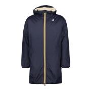 Waterdichte Parka Eiffel Orsetto Collectie K-Way , Blue , Heren