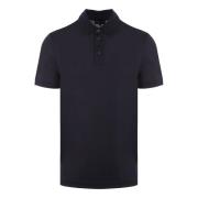 Royal Blue Polo T-shirts en Polos Giorgio Armani , Blue , Heren