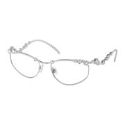 Mode Bril Sk1015 in Zwart Swarovski , Gray , Unisex