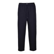 Fluweel Logo Jumpsuit Emporio Armani , Blue , Heren