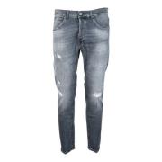 Dian Jeans met knoopsluiting Dondup , Gray , Heren