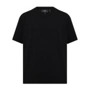 Ronde hals T-shirt Theory , Black , Heren