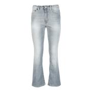 Biologische katoenen jeans, Mandy model, ritssluiting Dondup , Gray , ...