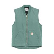 Gewatteerd Jade Groen Vest Carhartt Wip , Green , Heren