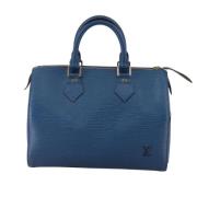 Pre-owned Leather louis-vuitton-bags Louis Vuitton Vintage , Blue , Da...