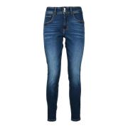 Stijlvolle Jeans met Katoen en Elastaan Guess , Blue , Dames