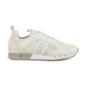 Sneaker met rubberen zool Emporio Armani EA7 , White , Heren