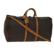 Pre-owned Canvas travel-bags Louis Vuitton Vintage , Brown , Dames