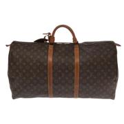 Pre-owned Canvas louis-vuitton-bags Louis Vuitton Vintage , Brown , Da...