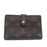 Pre-owned Canvas wallets Louis Vuitton Vintage , Brown , Dames