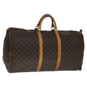 Pre-owned Canvas travel-bags Louis Vuitton Vintage , Brown , Dames