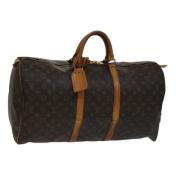 Pre-owned Canvas travel-bags Louis Vuitton Vintage , Brown , Dames