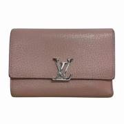 Pre-owned Leather wallets Louis Vuitton Vintage , Pink , Dames