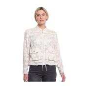 Ritssluiting Jas Priori Rino&Pelle , Beige , Dames