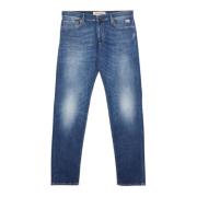 Denim Cafe Race Broek Roy Roger's , Blue , Heren