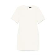 Witte Korte Mouw Jurk Theory , White , Dames