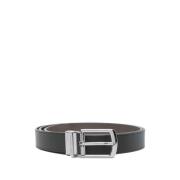 Zwarte Gesp Riem Michael Kors , Black , Heren