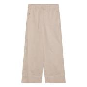 Regular Fit Broek Max Mara , Beige , Dames