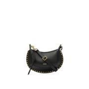 Maan Schoudertas met Studs Isabel Marant Étoile , Black , Dames