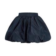 Donkerblauwe Gerimpelde Rok Patou , Blue , Dames