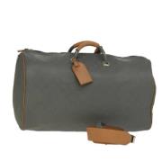 Pre-owned Canvas travel-bags Louis Vuitton Vintage , Gray , Dames