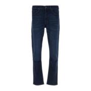 Stretch Denim Jeans voor Heren Boss , Blue , Heren