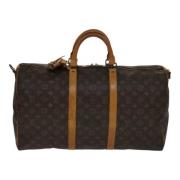 Pre-owned Canvas louis-vuitton-bags Louis Vuitton Vintage , Brown , Da...