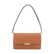 Anjou | Grote crossover tas kameel Pourchet Paris , Brown , Dames