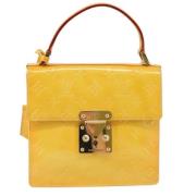 Pre-owned Leather louis-vuitton-bags Louis Vuitton Vintage , Yellow , ...