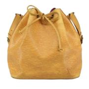 Pre-owned Leather louis-vuitton-bags Louis Vuitton Vintage , Yellow , ...