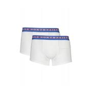 Biologisch stretchkatoenen boxershorts North Sails , White , Heren