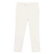 Slim Fit Katoenen Stretchbroek Hugo Boss , Beige , Heren