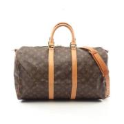 Pre-owned Canvas louis-vuitton-bags Louis Vuitton Vintage , Brown , Da...