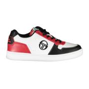 Witte Polyester Heren Sneaker Sergio Tacchini , Multicolor , Heren