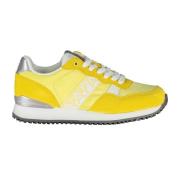 Gele Polyester Damessneakers Napapijri , Yellow , Dames