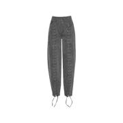 Polyester Broek Rotate Birger Christensen , Gray , Dames