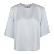 Neutrale T-shirt & Polo Top Forte Forte , White , Dames